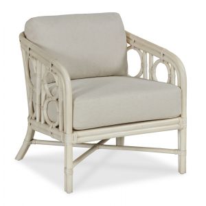 Century Furniture - Curate - Sutter Lounge Chair - Peninsula/Flax - CT2102-PN-FL
