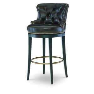 Century Furniture - Forte Swivel Bar Stool - PLR-3854B-SUMATRA
