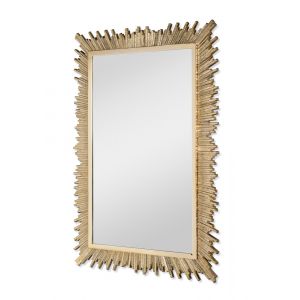 Century Furniture - Grand Tour Furniture Antique Brass Ember Mirror - SF6126