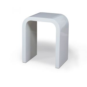 Century Furniture - Carrier and Company Outdoor Gloss White Mark Nesting Side Table - Large - C7-D89-3142L