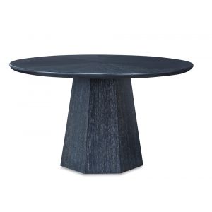 Century Furniture - Curate Black Cerused Newlin Round Dining Table - CT6045