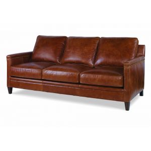Century Furniture - Ruskin Sofa - PLR-12102-RUSSETT