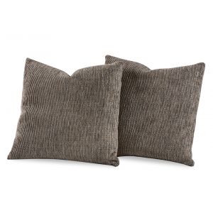 Century Furniture - Throw Pillows Doeskin Brown Stocked Pillow Set (2 - 22X22)(51930L26) - TP2222-V3