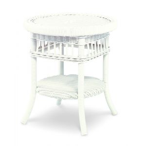 Century Furniture - Thomas O'Brien - Mainland Side Table, Chalk White - AE-D40-83
