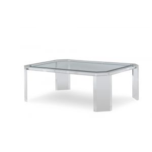 Century Furniture - Thomas O'Brien - Phoenix Coffee Table - Glass Top - AEA-604-1