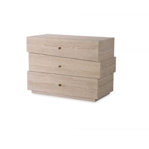 Century Furniture - Cadence Sand Cerused Three Drawer Chest  - CA2-702