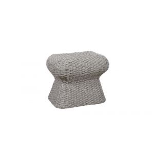 Century Furniture - Carrier and Company Outdoor Grey Warren Outdoor Ottoman - Grey - C7-D89-3146