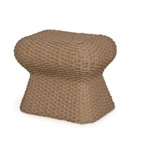 Century Furniture - Carrier and Company Outdoor Tan Warren Outdoor Ottoman - Natural - C7-D89-3145