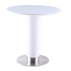 Chintaly - Agnes Counter Table In White - AGNES-CNT-WHT