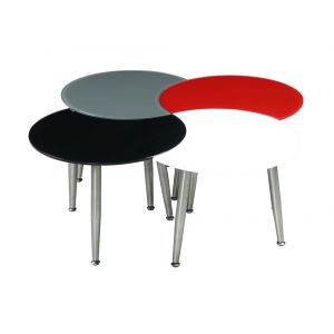 Chintaly - Contemporary Multi-Color Four Table Cocktail Set - 8072-CT-SET