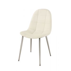 Chintaly - Donna Upholstered Back Side Chair (Set of 4) - DONNA-SC-WHT
