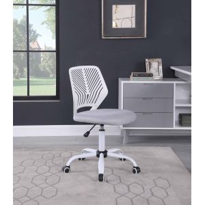 Chintaly - Modern 2 Tone Pneumatic Adjustable-Height Computer Chair - 4020-CCH-2TONE