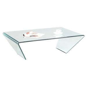 Chintaly - Rectangle Bent Glass Cocktail Table - 72102-RCT-CT