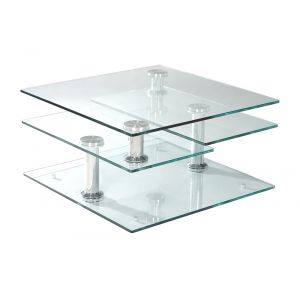 Chintaly - Square Motion Glass Cocktail - 8052-CT