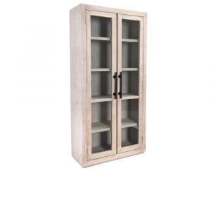 Classic Home - Alida Tall Cabinet Antique White - 52003886