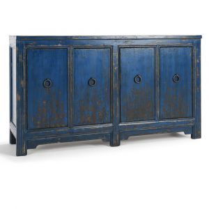 Classic Home - Amherst 4Dr Sideboard Royal Blue - 52003623