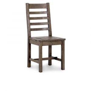 Classic Home - Caleb Dining Chair Distressed Brown - 53003789