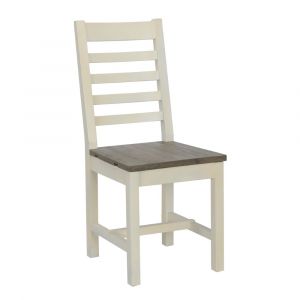 Classic Home - Caleb Two Tone Dining Chair Latte/Cream - 53004010