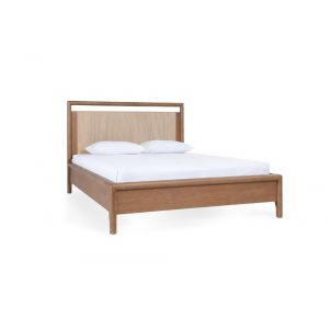 Classic Home - Corda Oak Veneer Cal King Bed Nut Brown/Natural - 54003202