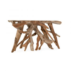 Classic Home - Cypress Root Console Table 59-60