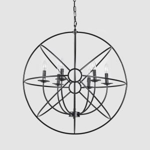 Classic Home - Derince Iron Chandelier Small - 56004146