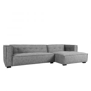 Classic Home - Element 2pc Sectional w/RAF Chaise Gray - 53051499