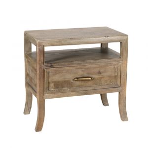 Classic Home - Francesca 1Dwr Nightstand Vintage Taupe - 51010898
