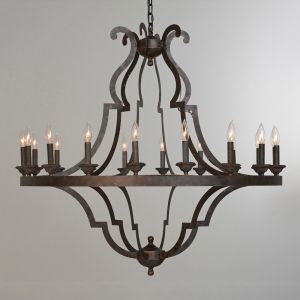 Classic Home - Gatsby Chandelier Large Antique Bronze - 56005130