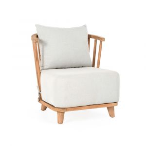 Classic Home - Hearst Outdoor Accent Chair Natural - 53051488