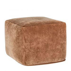 Classic Home - Heirloom Velvet Hazel Pouf 18x18x14 - VP12220