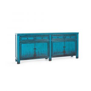 Classic Home - Libbit 4Dwr 4Dr Sideboard Antique Blue - 52003768