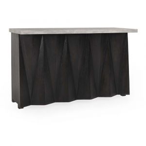 Classic Home - Prism Bar Cabinet Black/Gray - 52010842