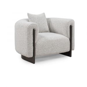 Classic Home - Sierra Accent Chair Gray Boucle - 53004702