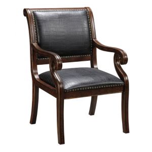 Coast To Coast - Accent Chair in Rich Textured Brown - 94032