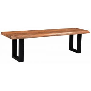 Coast To Coast - Brownstone II Dining Bench in Brownstone Nut Brown - 37118