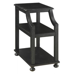 Coast To Coast - Chairside Accent Table in Lilith Black Rub - 22509