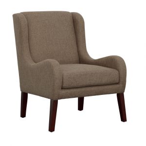 Coast to Coast - Eileen Traditional Brown Upholstered Armchair Chair - 90308