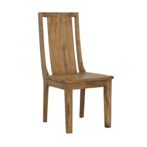 Coast to Coast - Sunburst - Elias Midcentury Solid Mango Wood Dining Chair Dining Chair (Set of 2) - 77236