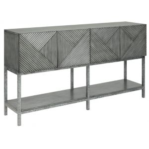 Coast To Coast - Four Door Media Console in Magnet Burnished Grey - 22506