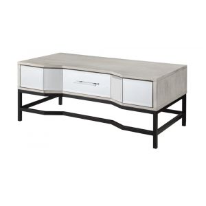 Coast To Coast - Gabby One Drawer Cocktail Table in White - 51544