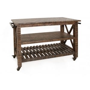 Coast to Coast -  Castered Cart - Celebrity Distressed Brown - 69230