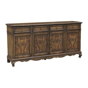 Coast to Coast Imports - Chateau Four Door Four Drawer Credenza - 60224
