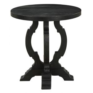 Coast To Coast - Orchard Park Accent Table in Orchard Black Rub - 22518