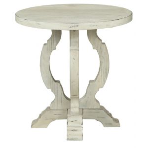Coast To Coast - Orchard Park Accent Table in Orchard White Rub - 22519