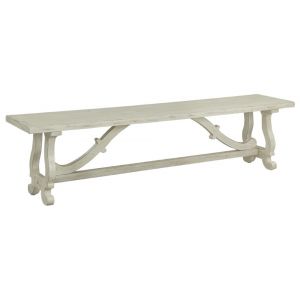 Coast To Coast - Orchard Park Dining Bench in Orchard White Rub - 22607