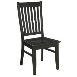 Coast To Coast - Orchard Park Dining Chair in Orchard Black Rub - 22605