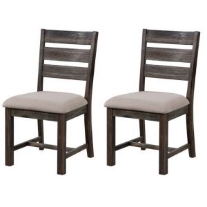 Coast To Coast - Aspen Court Dining Chairs in Aspen Court Brown Rub - (Set of 2) - 48221