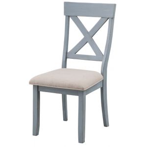 Coast To Coast - Bar Harbor Dining Chairs in Bar Harbor Blue - (Set of 2) - 40298