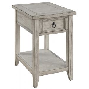 Coast To Coast - Summerville One Drawer Chairside Table in Garret Burnished Cream - 30443