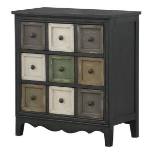 Coast To Coast - Three Drawer Chest w/ Power in Bakersfield Multi Color - 22616